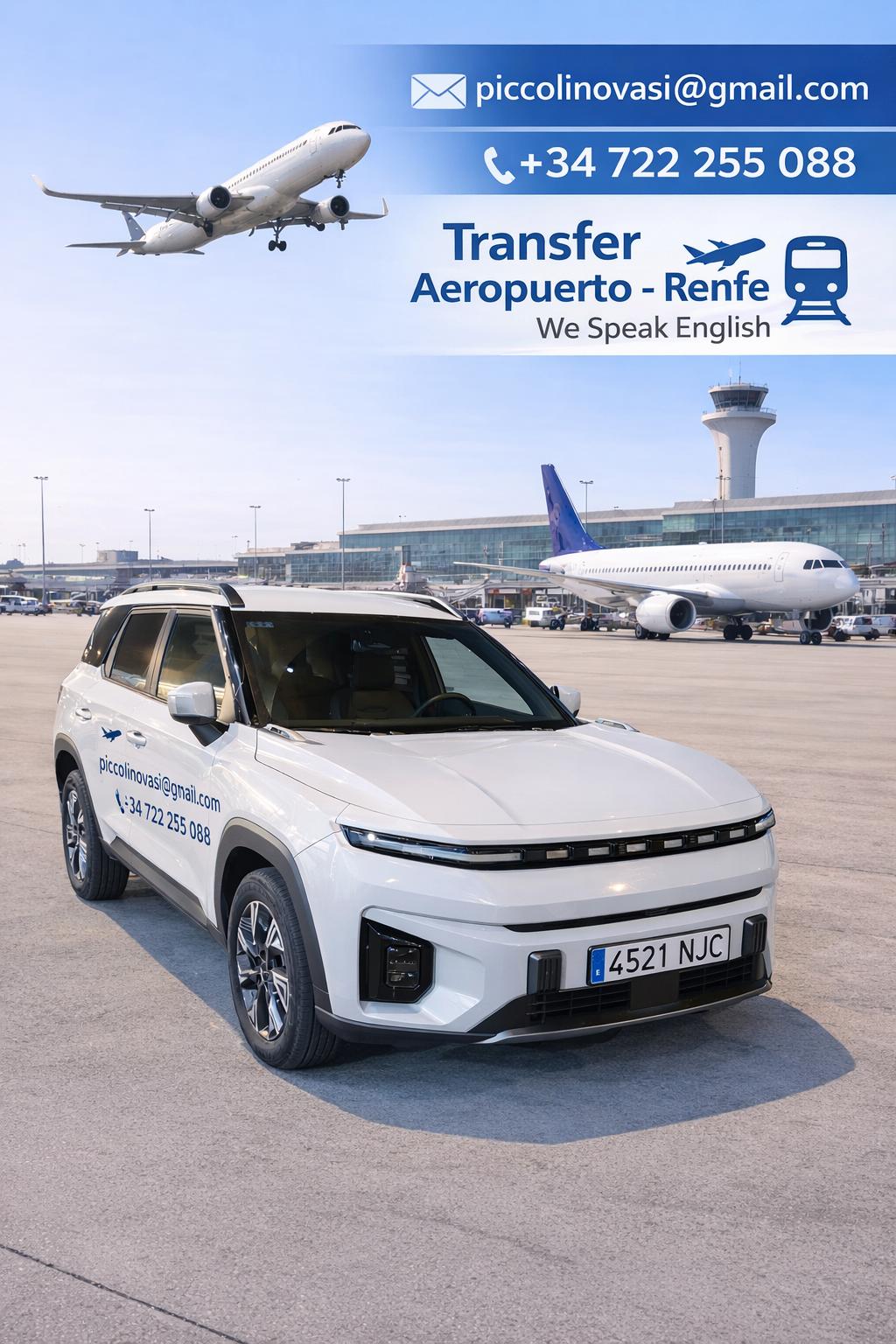 Move Taxi · SUV blanco, taxi VTC para transfer aeropuerto Alicante y Murcia